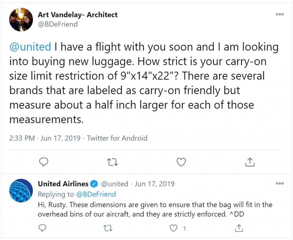 How Strict Is United About Carry On Size?