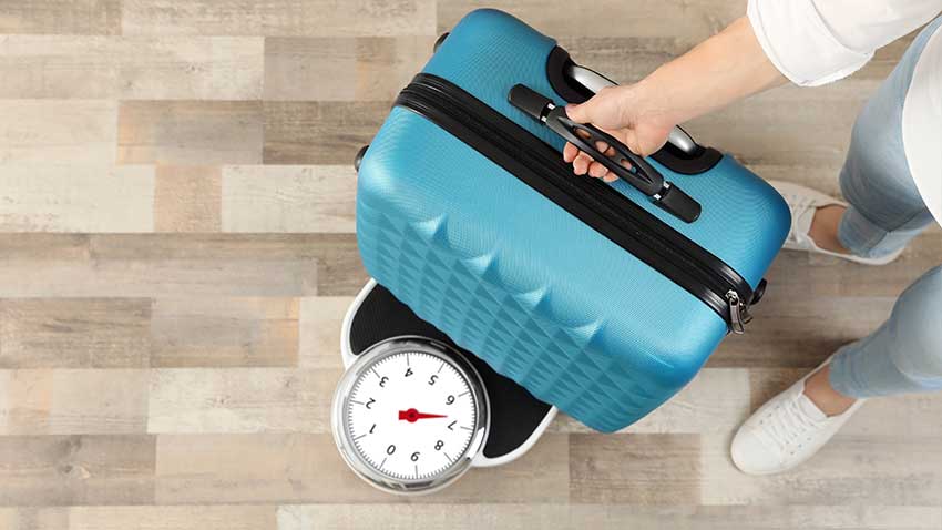 luggage weight